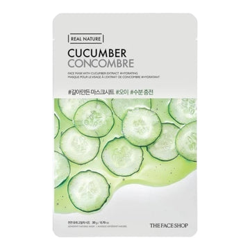 THE FACE SHOP Real Nature Mask Sheet Cucumber Extract