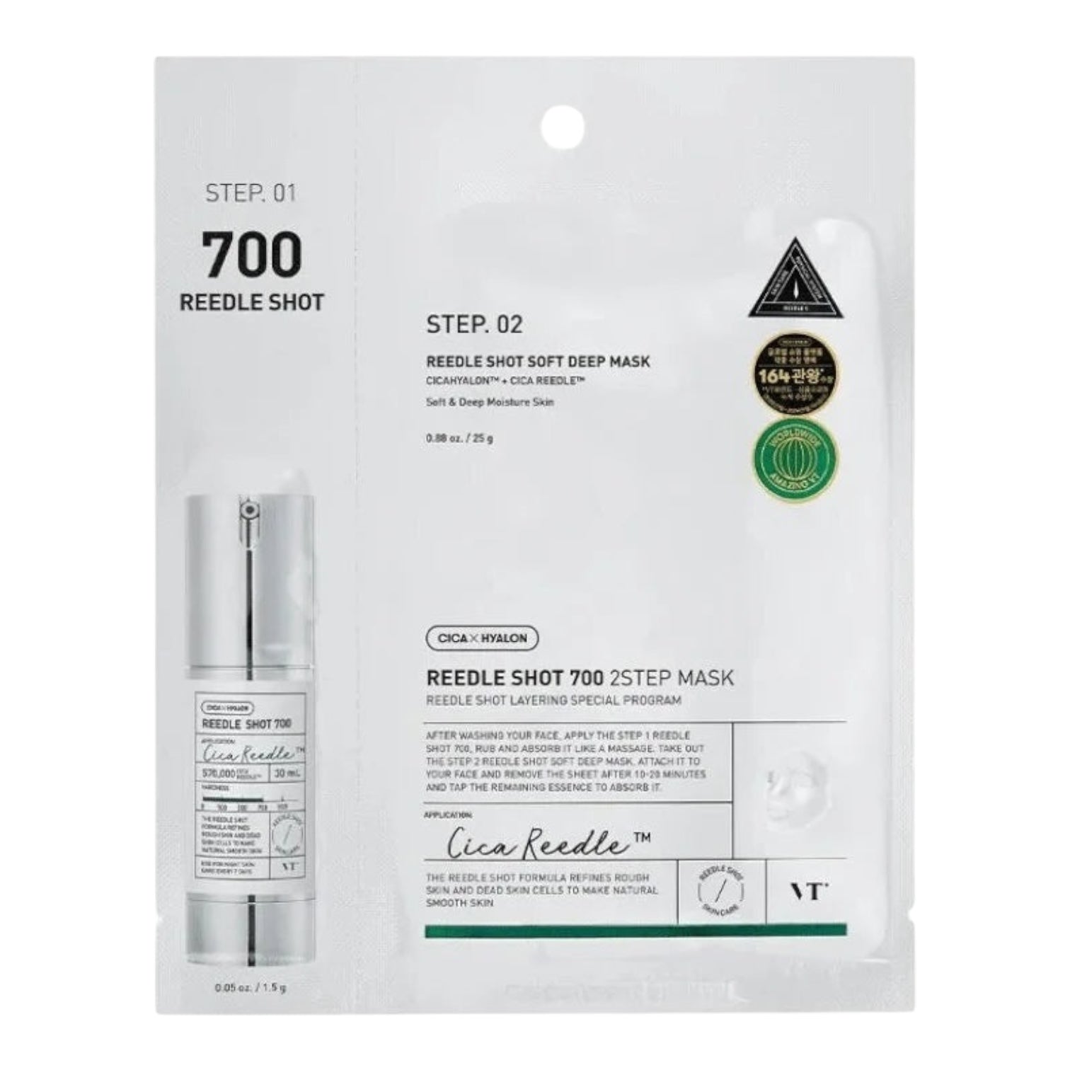 VT Reedle Shot 700 2-Step Mask (1.5g+25g)