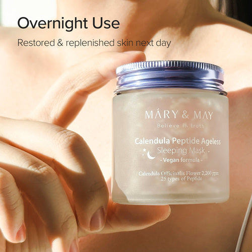 Mary&May Calendula Peptide Ageless Sleep Mask 110g