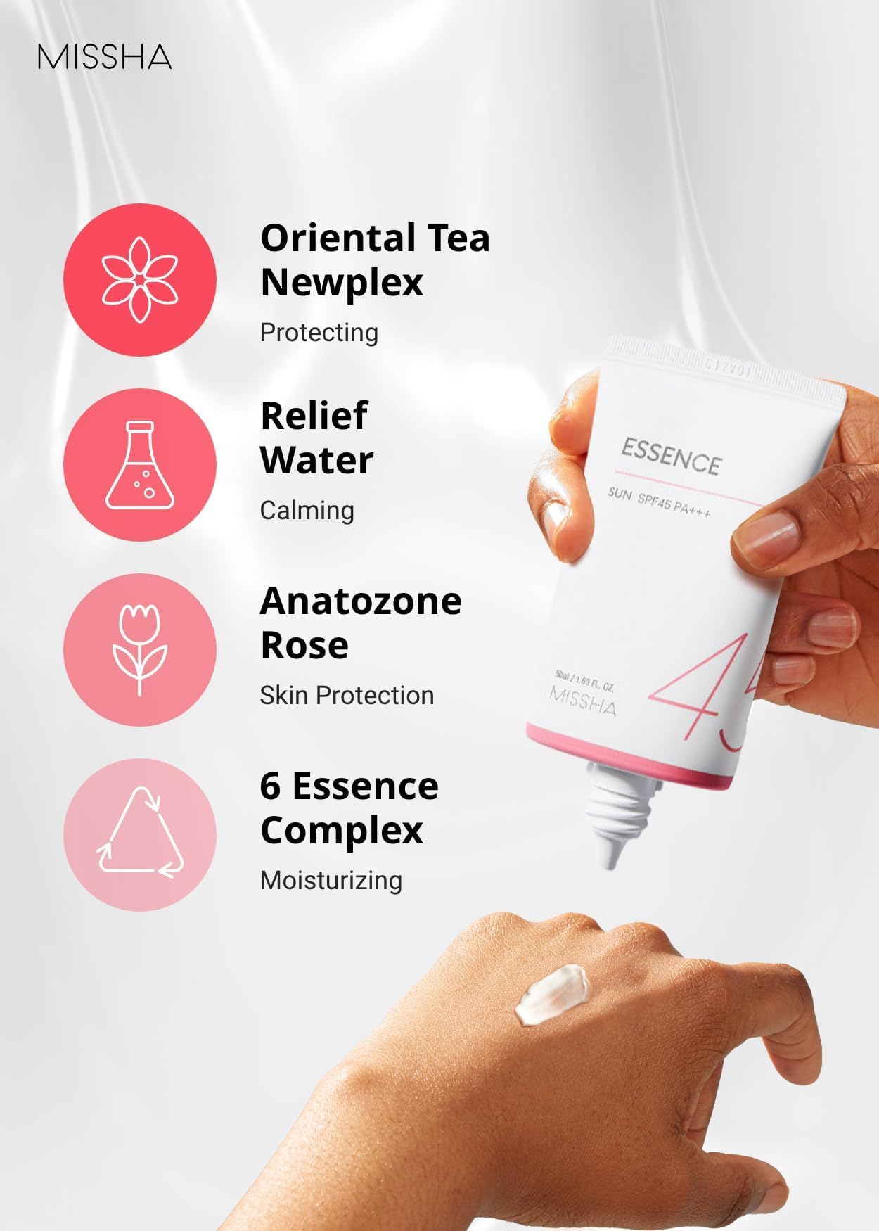 MISSHA All Around Safe Block Essence Sun SPF45 PA+++