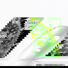 3W Clinic Fresh Green Tea Mask Sheet - LB BEAUTY 