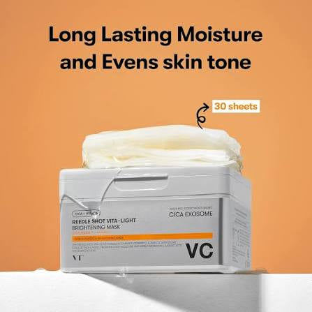 VT Reedle Shot VITA-LIGHT Brightening Mask (30EA)320G