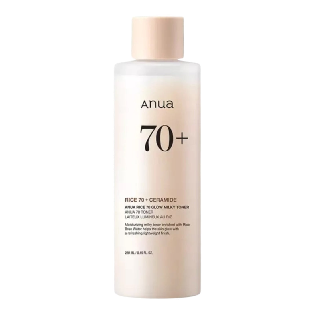 ANUA Rice 70 Milky Toner 250ml available in iceland at lbbeauty and kurenada