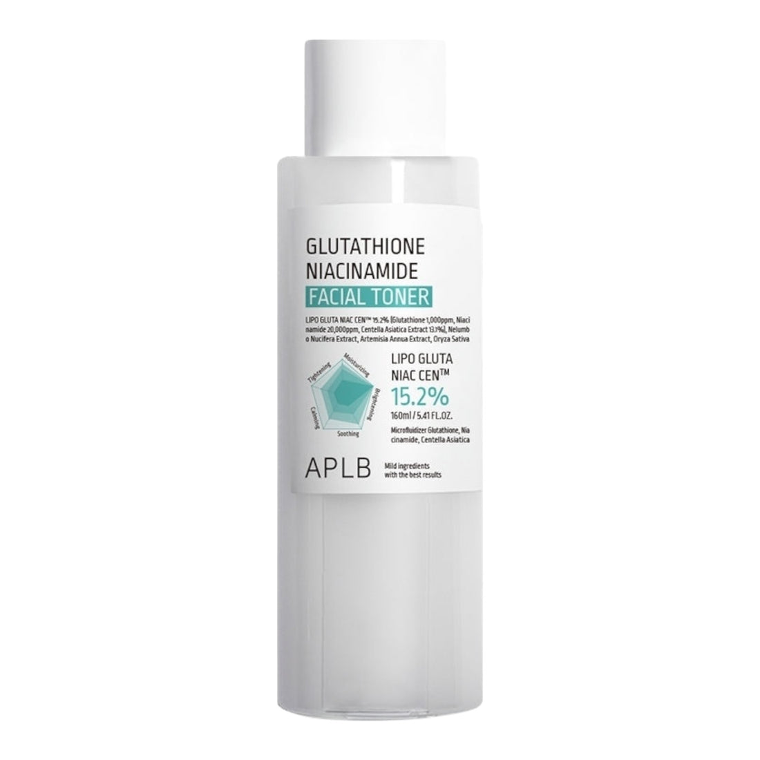 APLB Glutathione Niacinamide Facial Toner 160ml available in iceland at lbbeauty and kurenada
