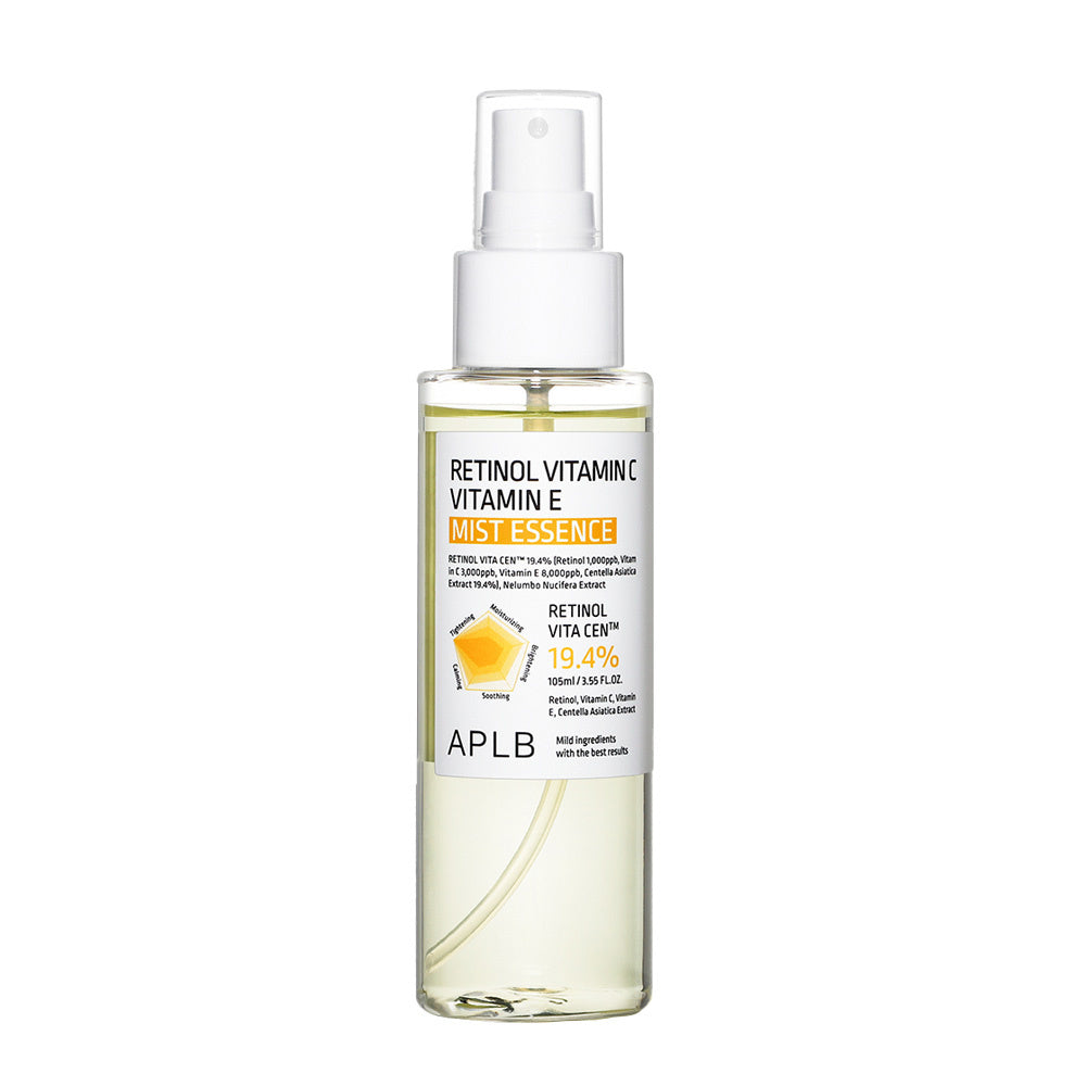 APLB Retinol Vitamin C Vitamin E Mist Essence available in iceland at lbbeauty and kurenada