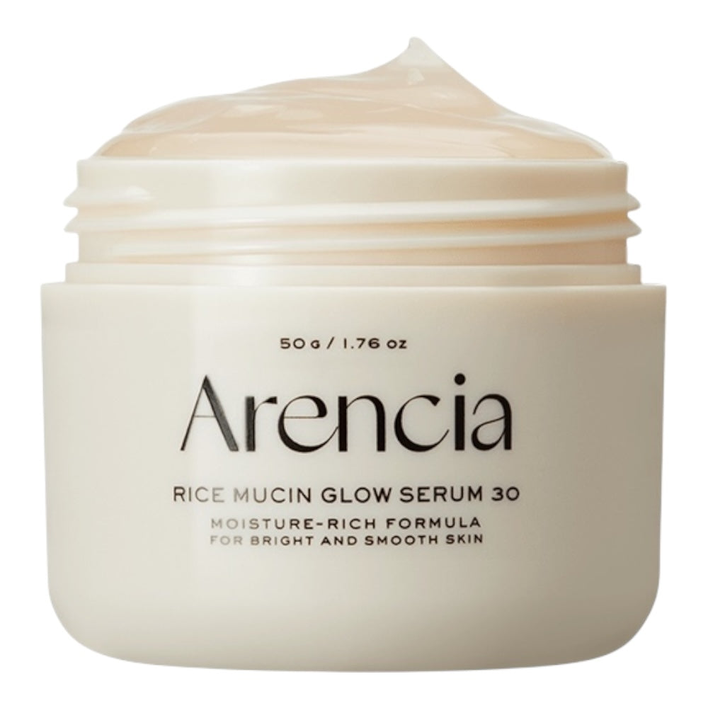 ARENCIA Rice Mucin Glow Serum 30 50g available in iceland at lbbeauty and kurenada