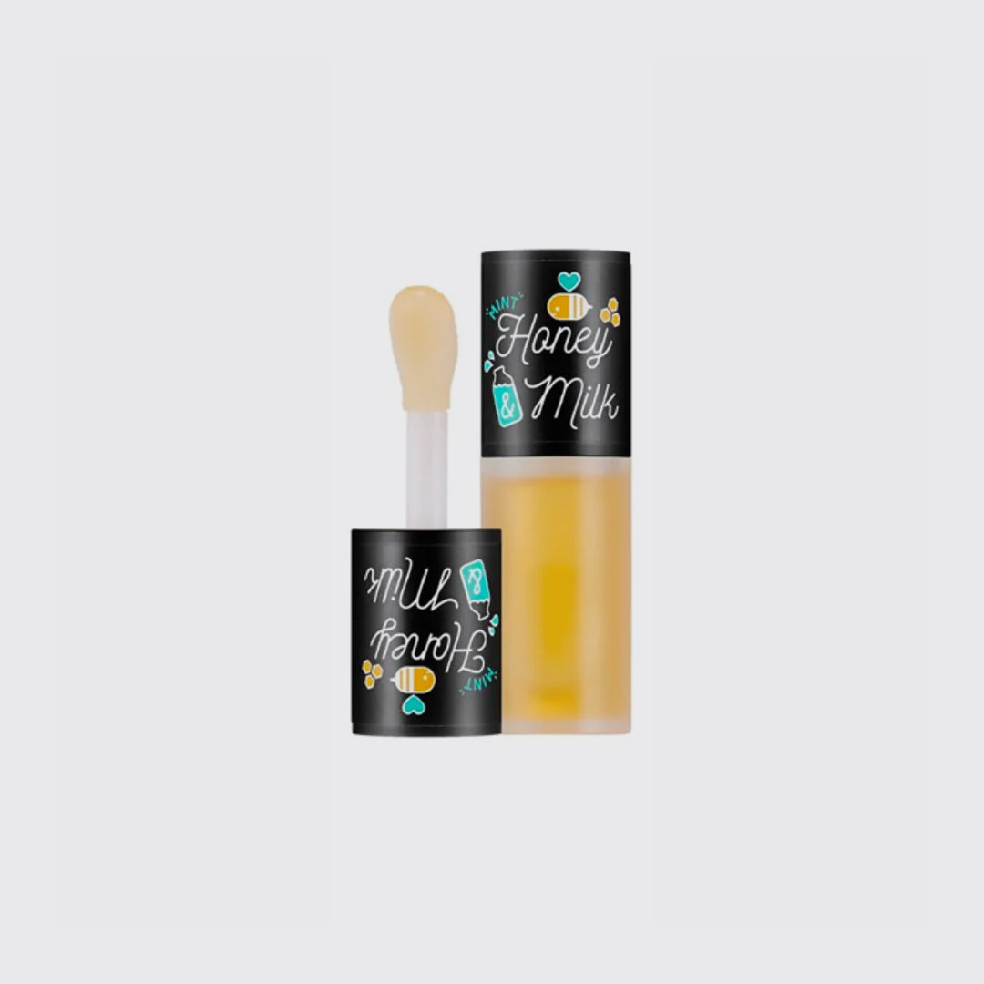 A´pieu Honey And Milk Lip Oil - Mint - LB BEAUTY 