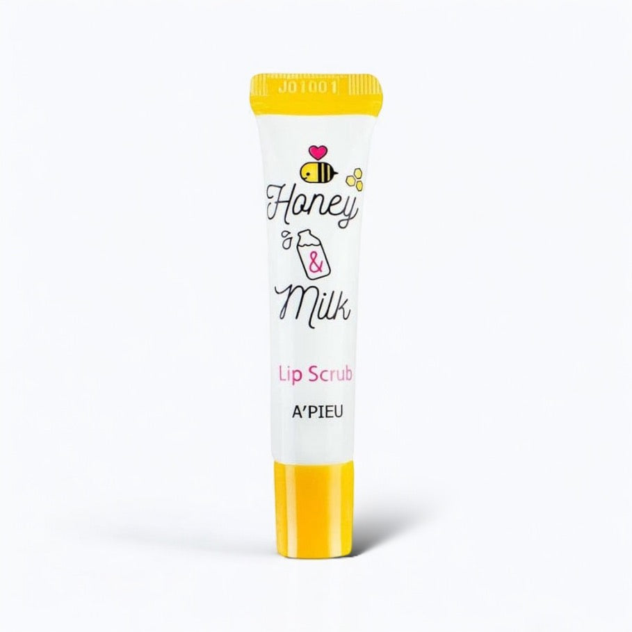 A´pieu Honey&Milk Lip Scrub - LB BEAUTY 