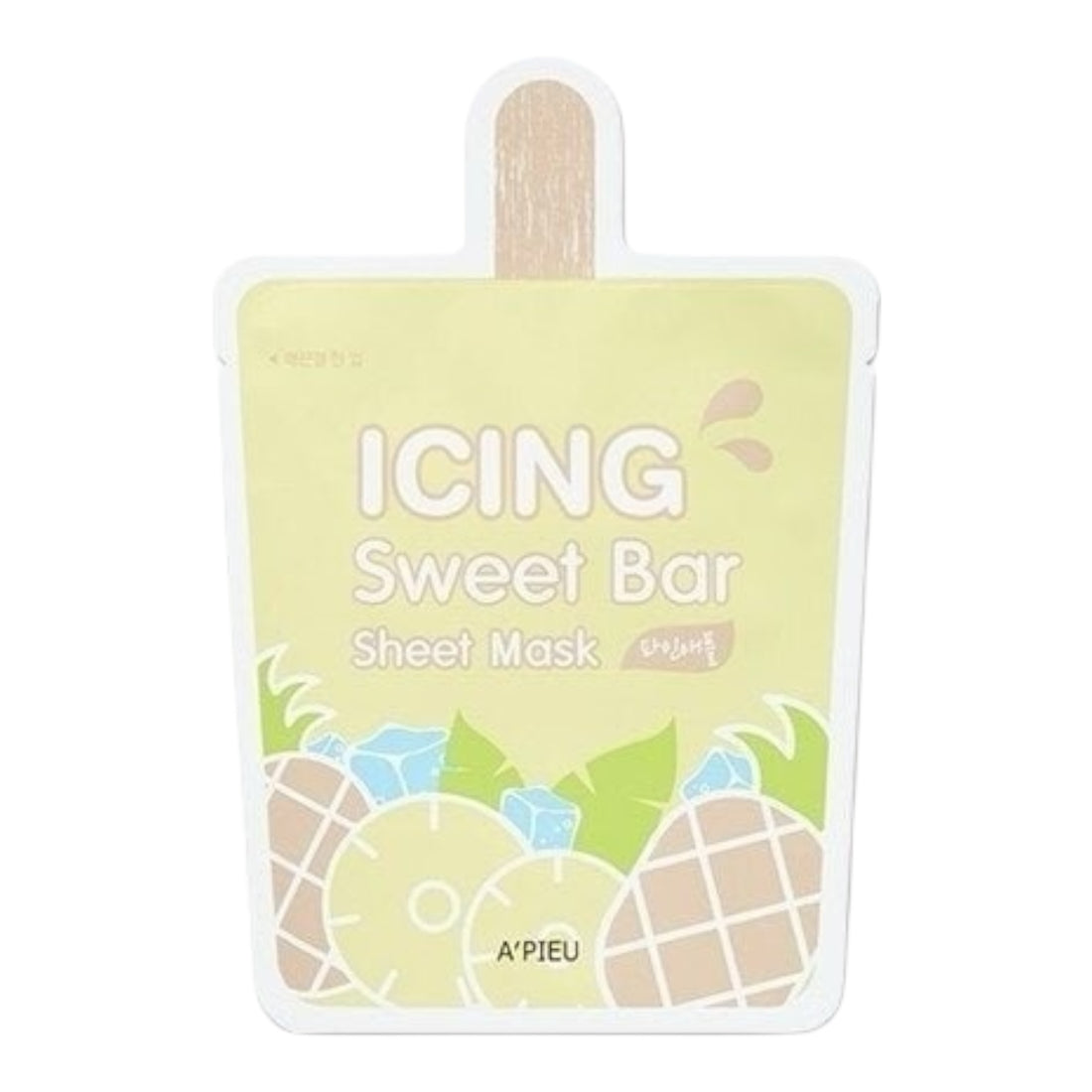 A´pieu Icing Sweet Bar Sheet Mask [PINEAPPLE] available in iceland at lbbeauty and kurenada