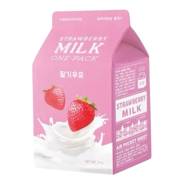 A´pieu Strawberry Milk One-Pack available in iceland at lbbeauty and kurenada