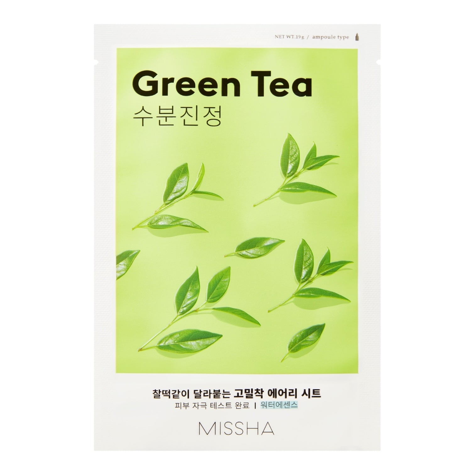 MISSHAAiry Fit Sheet Mask Green Tea