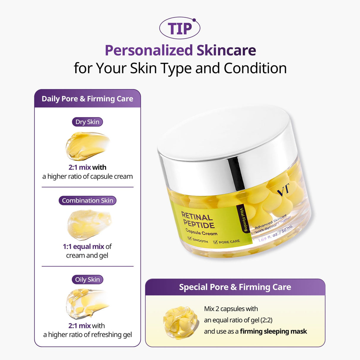 VT Retinal Peptide Capsule Cream 50ml