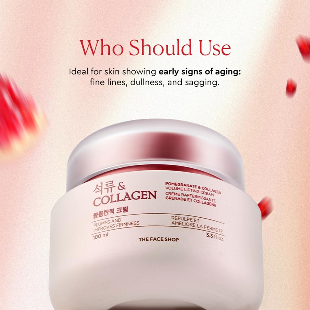 The Face Shop Pomegranate and Collagen Volume Lifting Cream 100ml