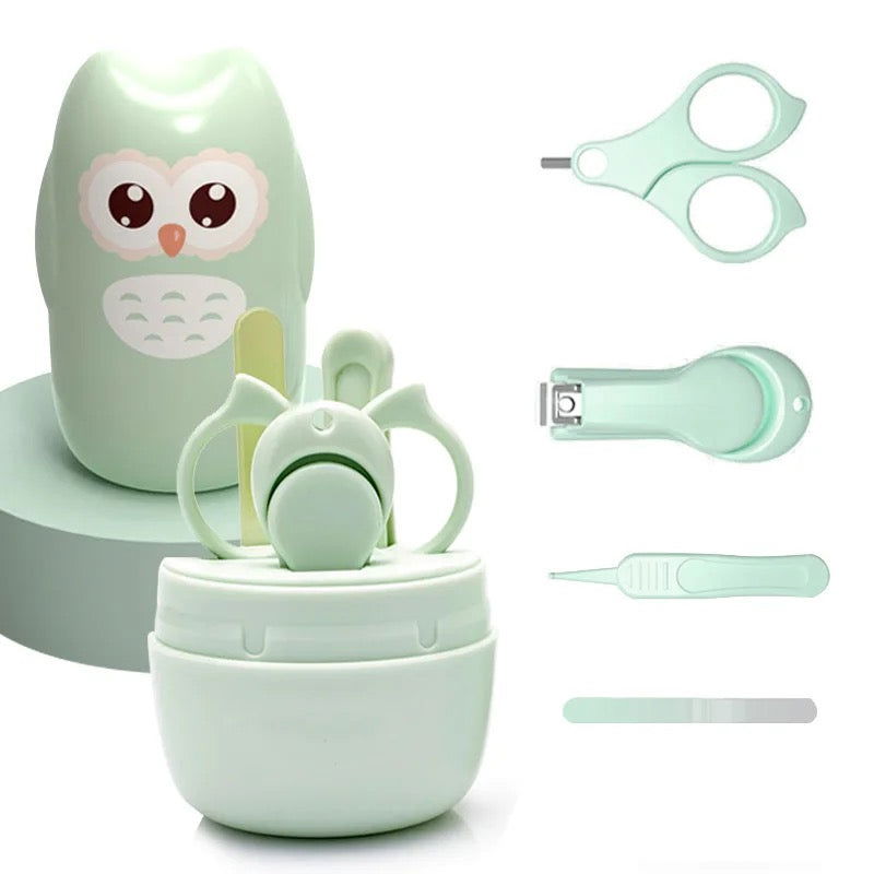 Baby Manicure Kit Set Owl Shape - LB BEAUTY 