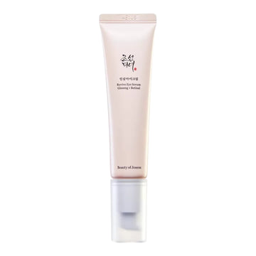 Beauty of joseon revive eye serum product tube with visible brand name on a white background