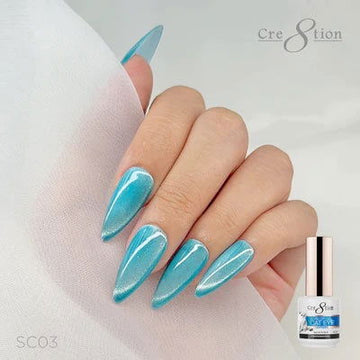 Cre8tion Cateye Saphire #03 - LB BEAUTY 