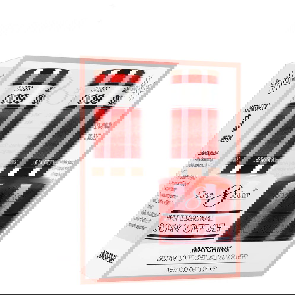 Cre8tion Matching Color Gel & Nail Lacquer 09 Sassy - LB BEAUTY 