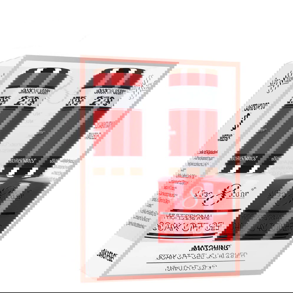 Cre8tion Matching Color Gel & Nail Lacquer 279 Bask In Glory - LB BEAUTY 