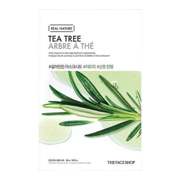 The Face Shop Real Nature Face Mask With Tea Tree Extract
