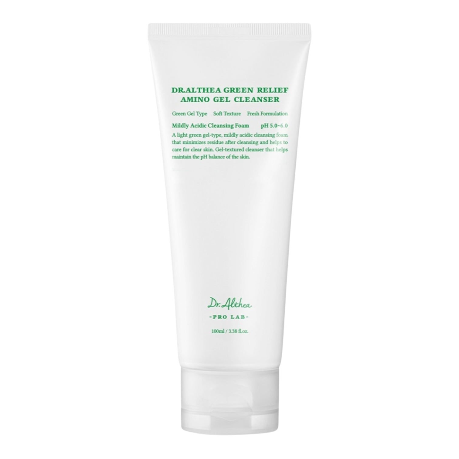 Dr. Altithia Green Relief Amino Gel Cleanser available in iceland at lbbeauty and kurenada