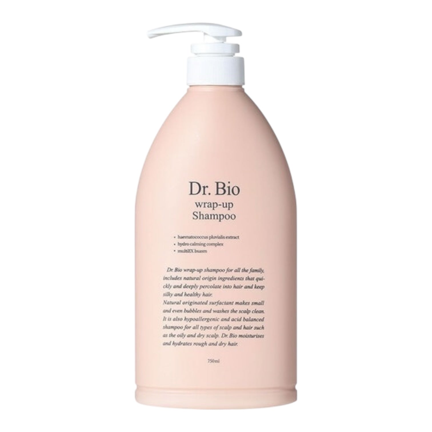 Dr.Bio Wrap-Up Shampoo 750ml available in iceland at lbbeauty and kurenada