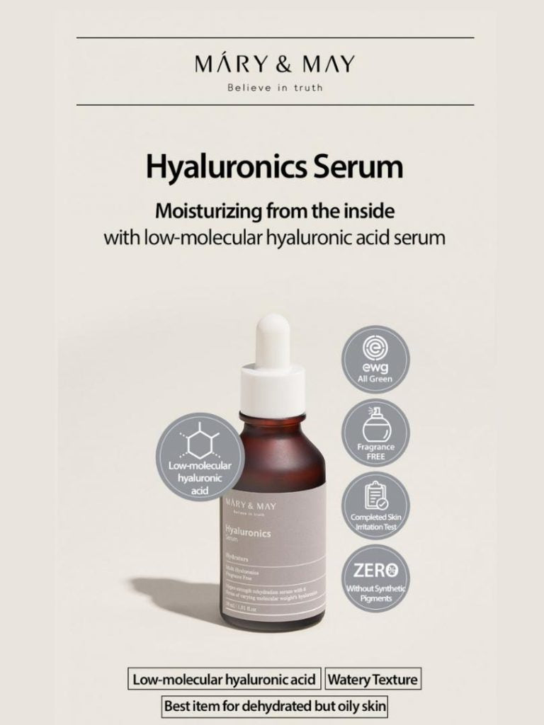 Mary&amp;May Hyaluronics Serum 30ml