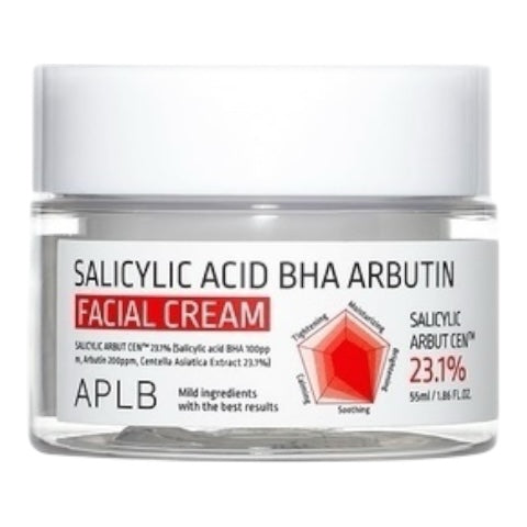 APLB Salicylic Acid BHA Arbutin Facial Cream 55ml