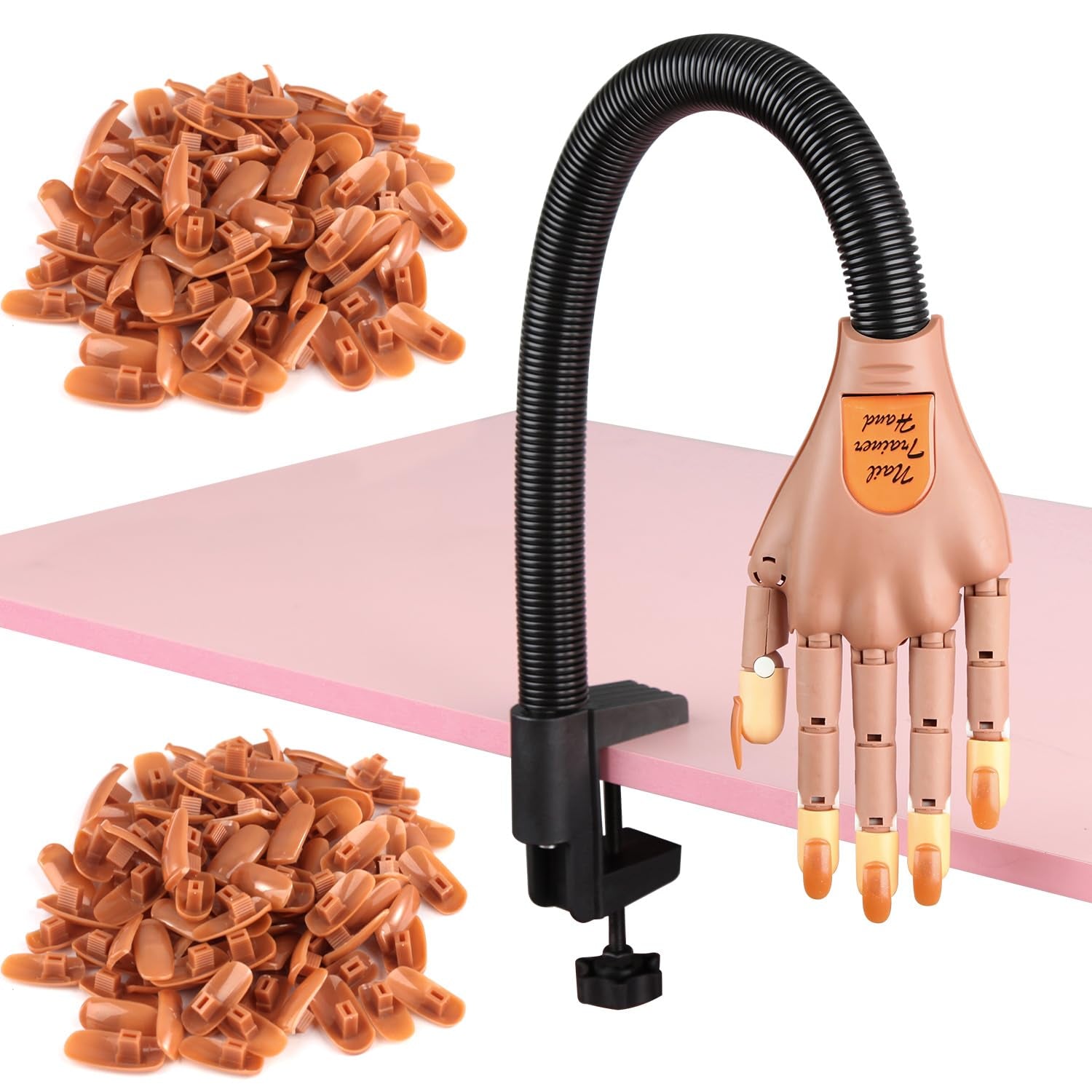 Fake Hand For Nail Practice - LB BEAUTY 