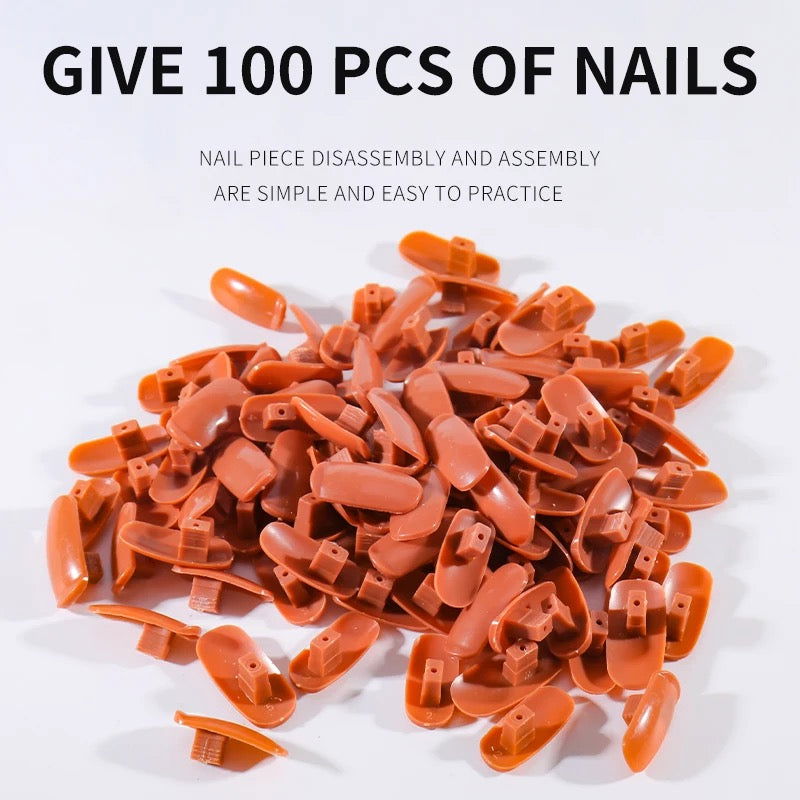 Fake Hand For Nail Practice - LB BEAUTY 