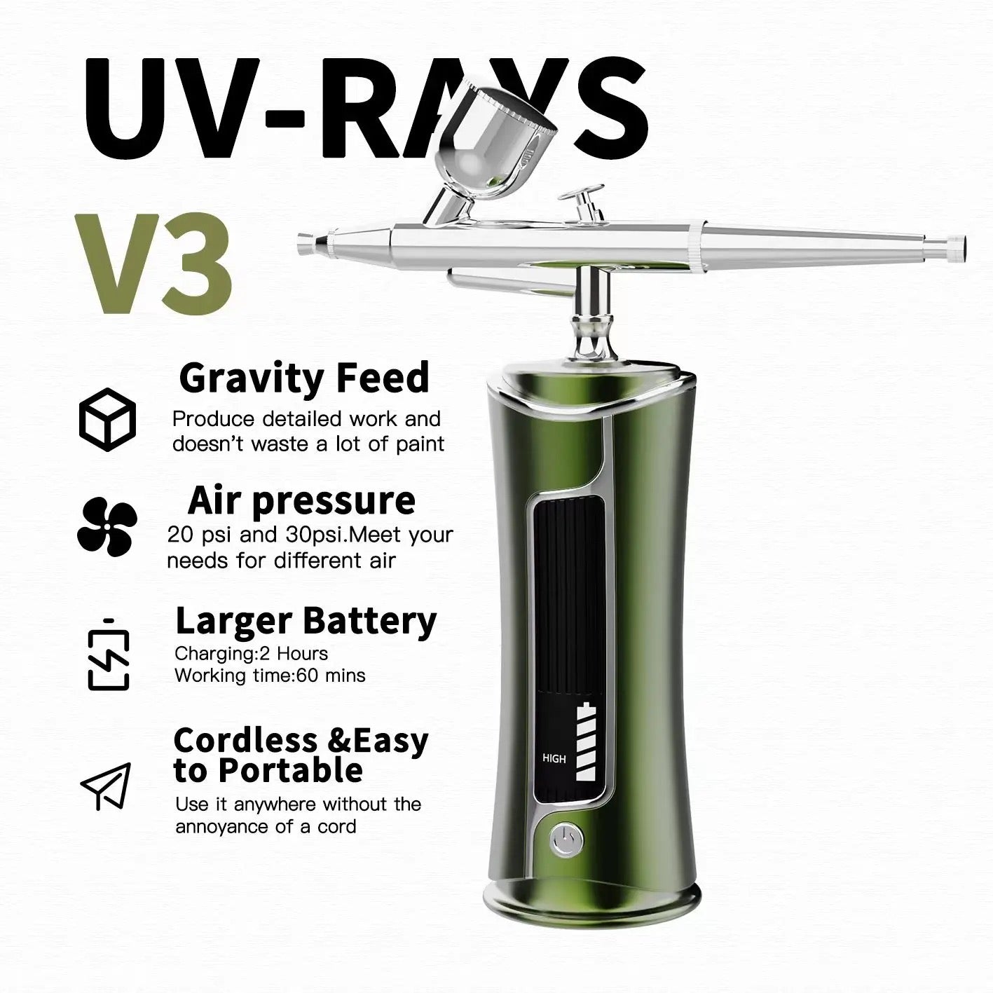 High Quality Air Brush Gun - LB BEAUTY 