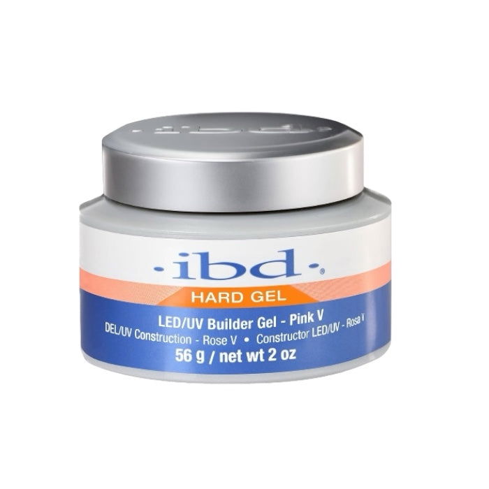IBD Hard Gel Pink V 56g - LB BEAUTY 