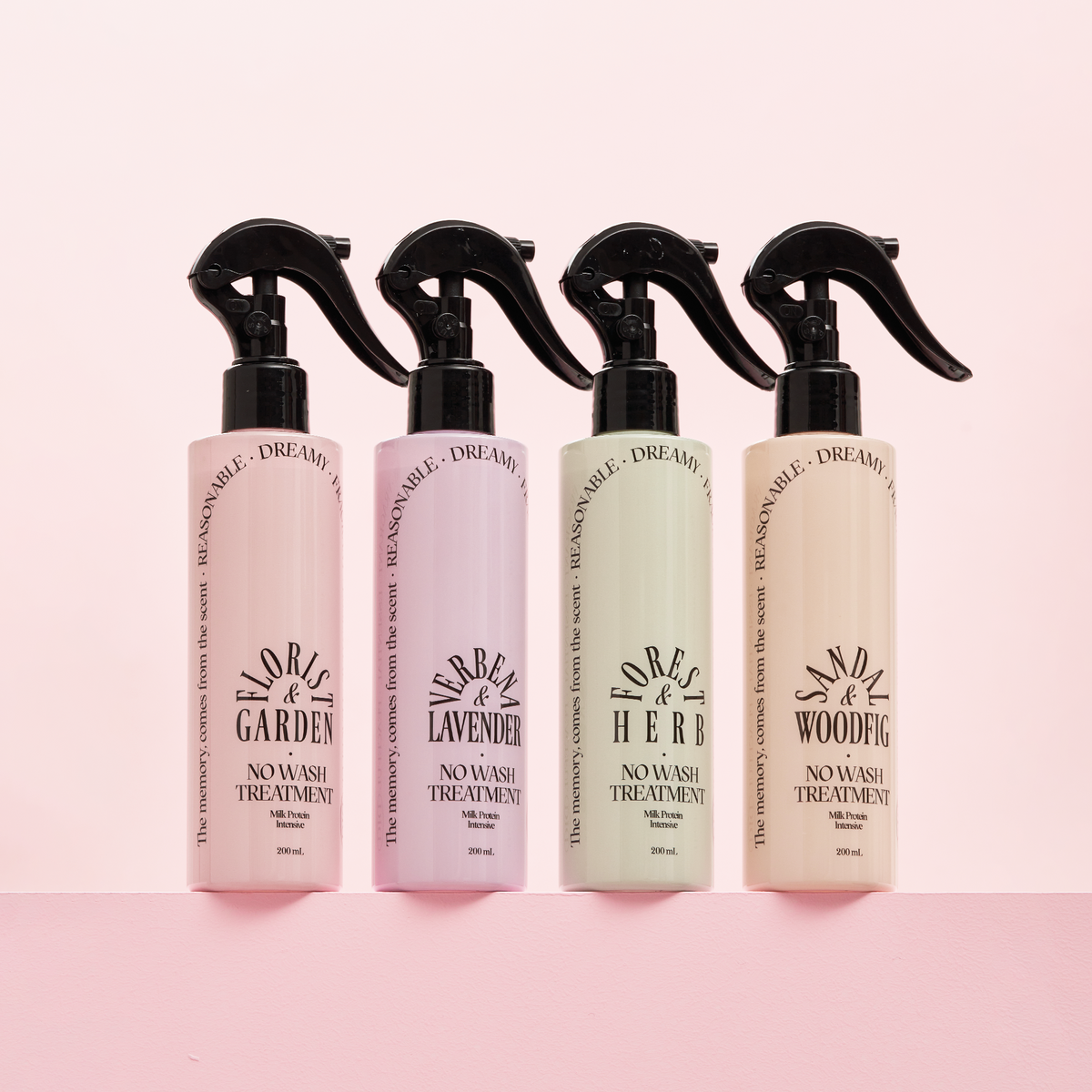 odiD Milk protein Intensive NOWASH Ampoule Treatment VERBENA LAVENDER 200ml