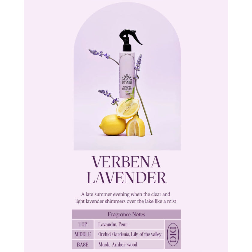 odiD Milk protein Intensive NOWASH Ampoule Treatment VERBENA LAVENDER 200ml