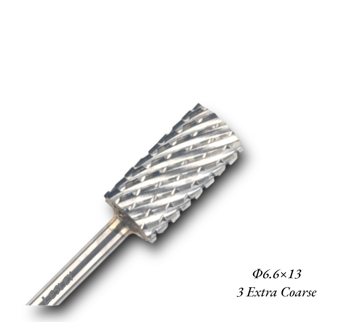 Lesley Big Barrel Carbide Nail Drill Bit 3 Extra Coarse - LB BEAUTY 