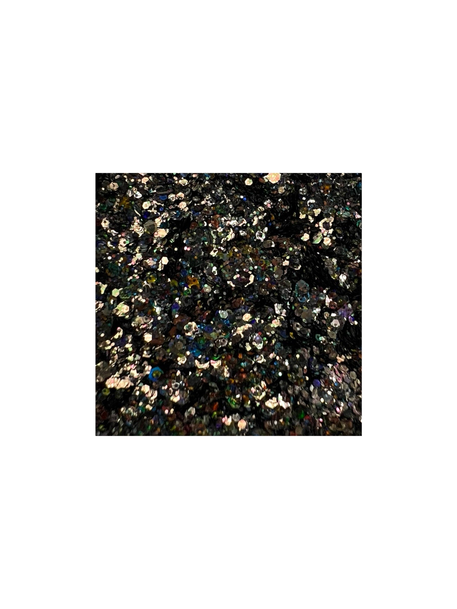 Lesley Holo Mix Black Space Sequin Glitter - LB BEAUTY 