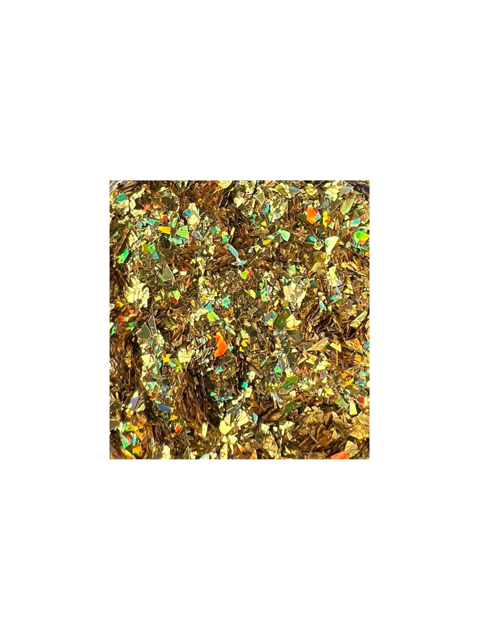 Lesley Holo Mix Gold Sequin Glitter - LB BEAUTY 