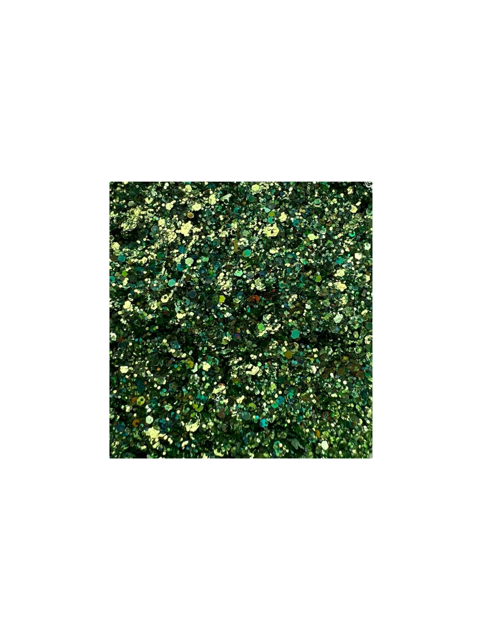 Lesley Holo Mix Green Grass Sequin Glitter - LB BEAUTY 