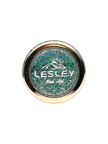 Lesley Holo Mix Hexagon Silver Sequin Glitter - LB BEAUTY 