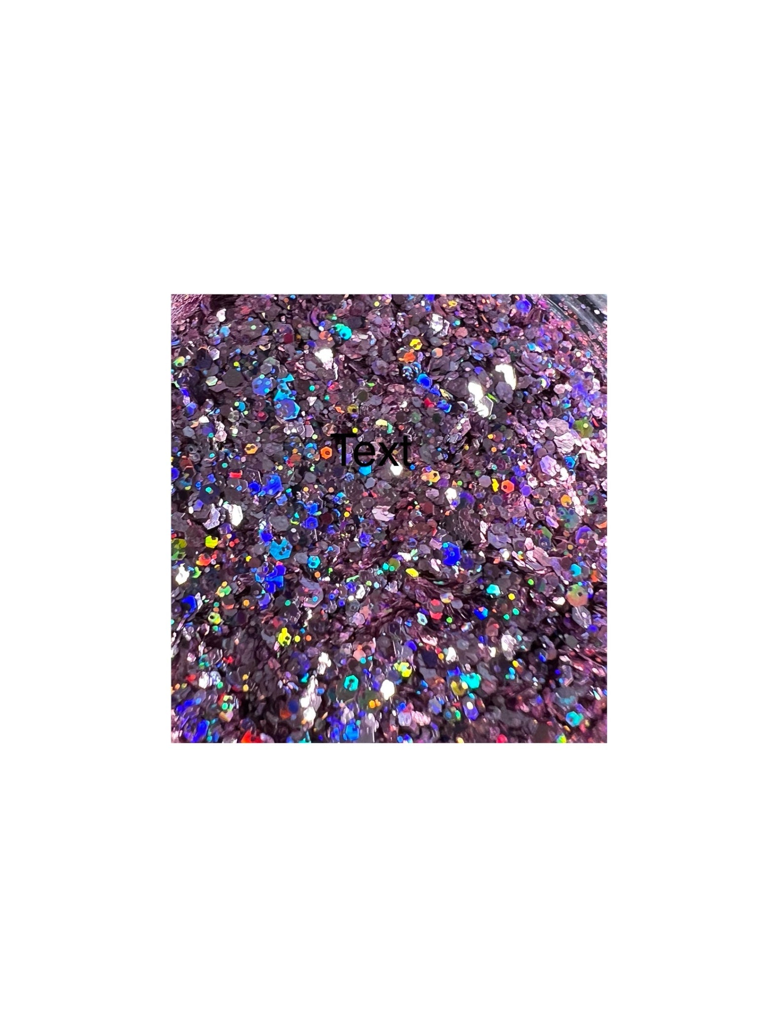 Lesley Holo Mix Purple Sequin Glitter - LB BEAUTY 