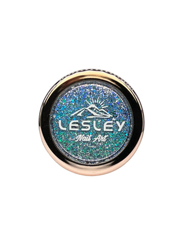 Lesley Holo Mix Sapphire Blue Sequin Glitter - LB BEAUTY 