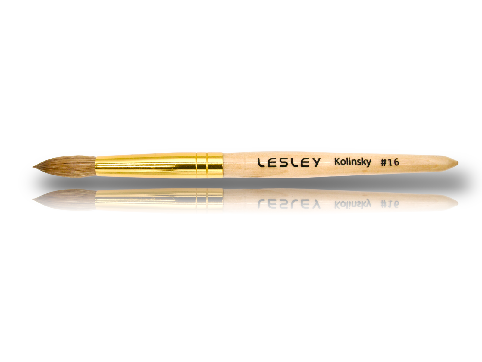Lesley Kolinsky Acrylic Nail Brush Round Head - LB BEAUTY 