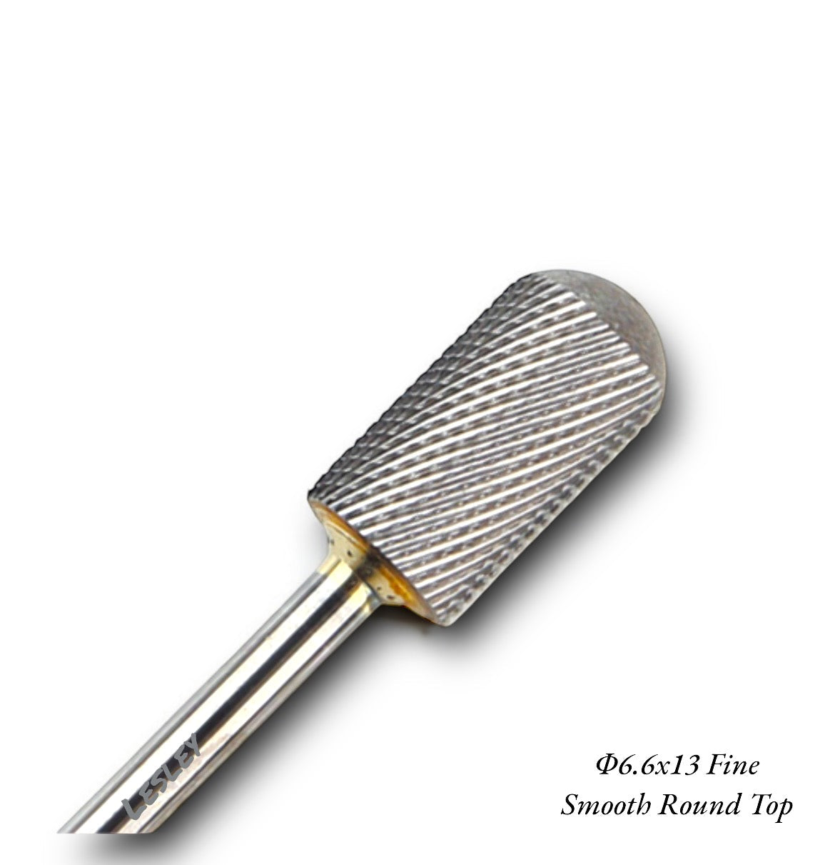 Lesley Large Barrel Smooth Top Nail Drill Bit Fine - LB BEAUTY 