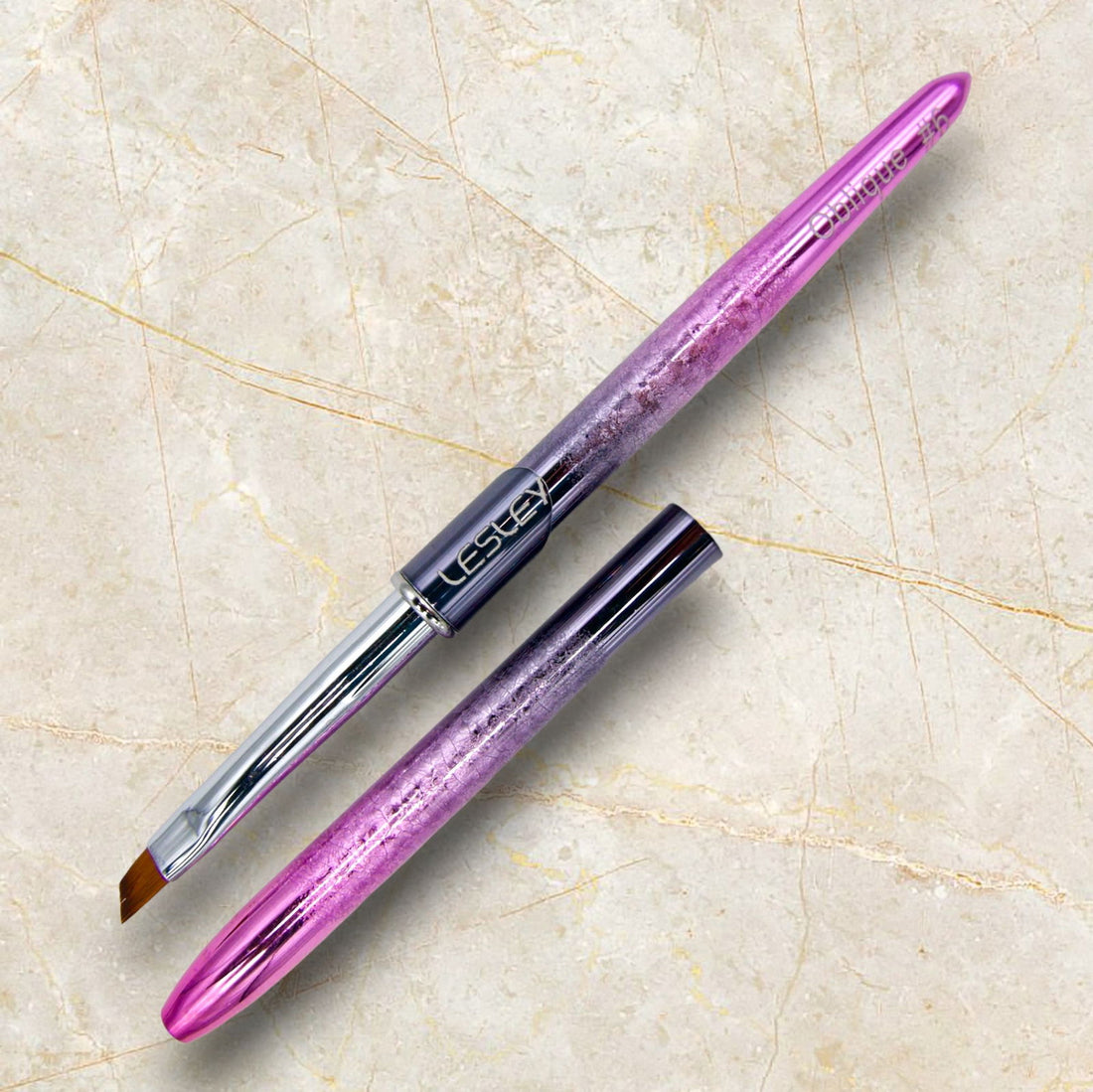 Lesley Nail Brush Oblique - LB BEAUTY 