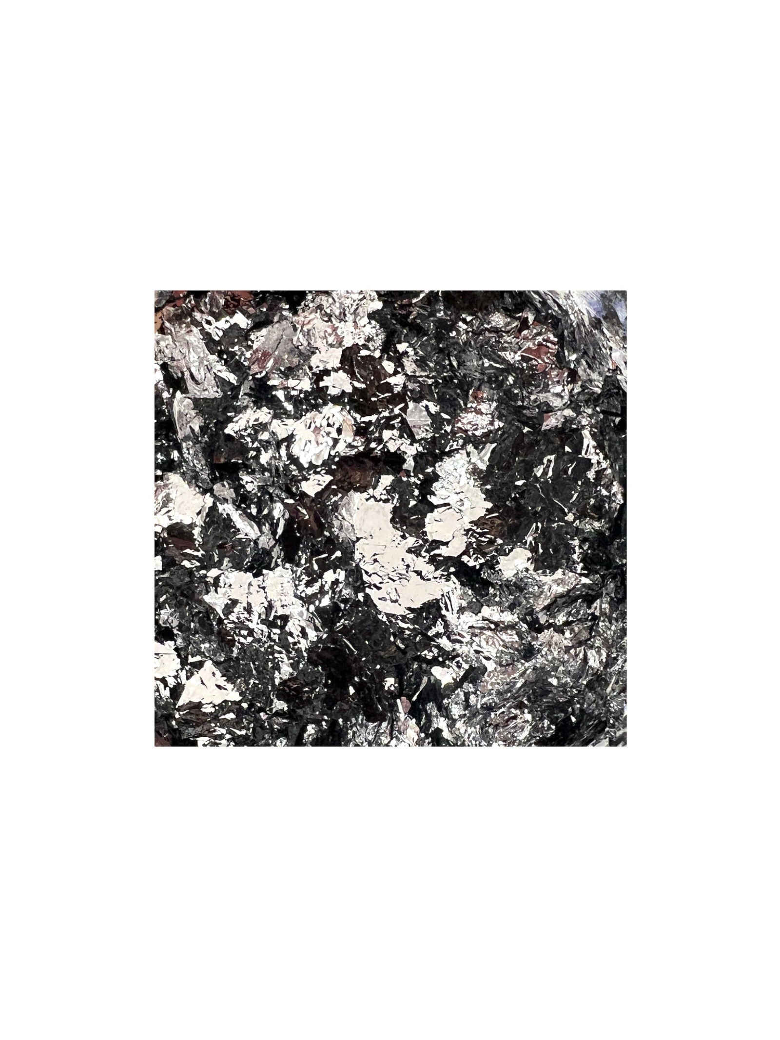 Lesley Silver Flakes Glitter - LB BEAUTY 