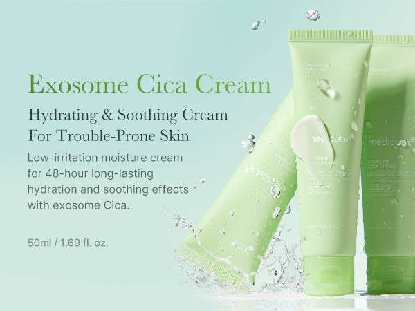 MEDICUBE EXOSOME CICA Cream 50ML effect