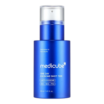 MEDICUBE Exosome Shot Pore Ampoule 7500 30ml available in iceland at lbbeauty and kurenada