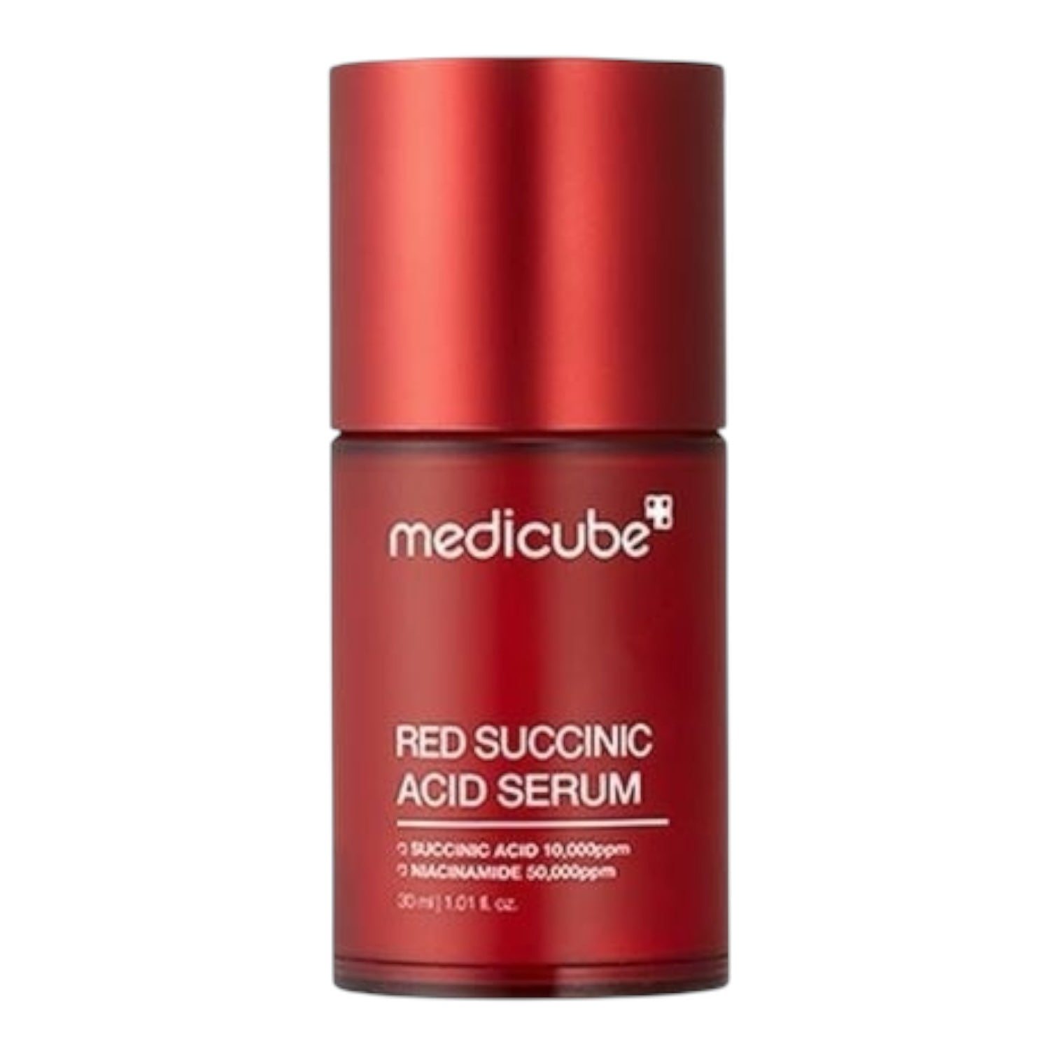 MEDICUBE Red Succinic Acid Serum bottle with Medicube branding on a white background available in Iceland at Lbbeauty