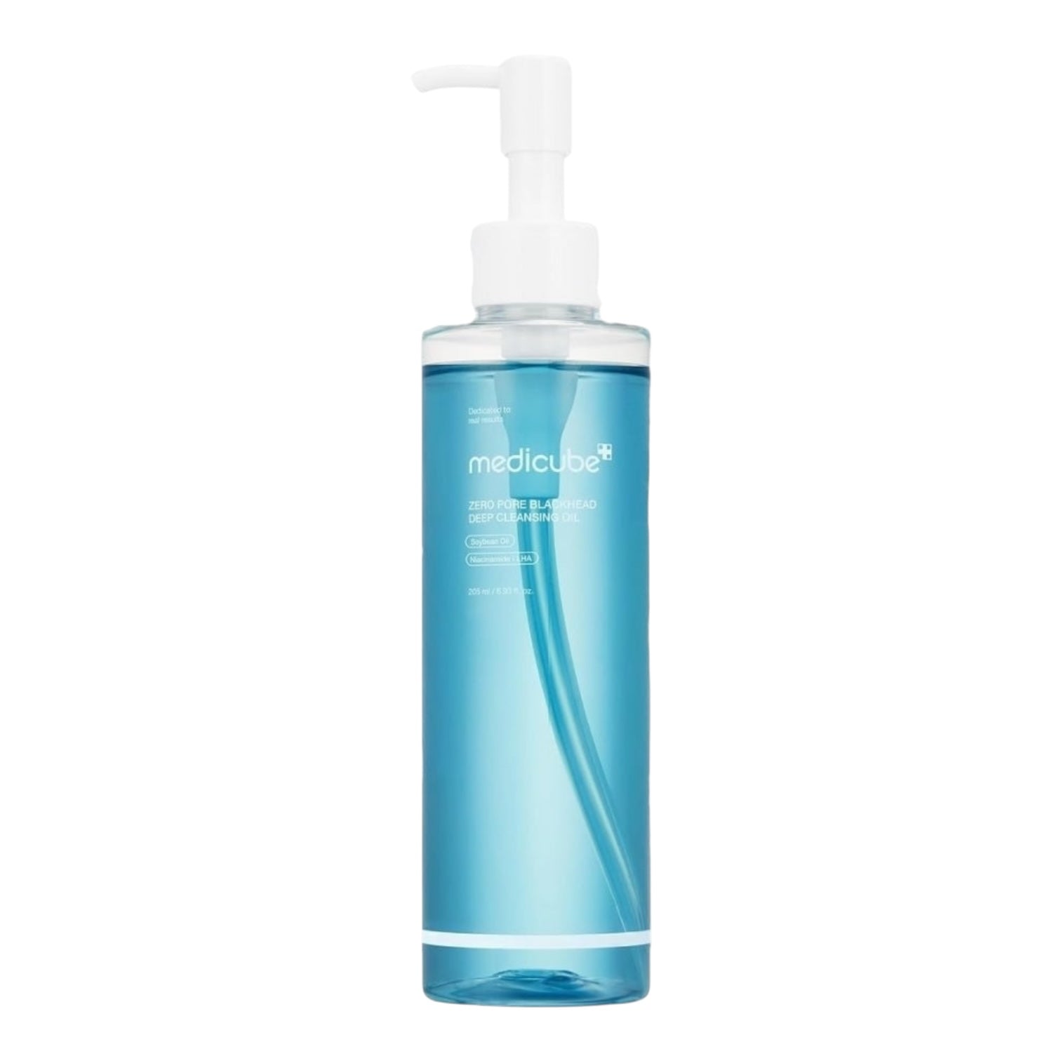 MEDICUBE Zero Pore Blackhead Deep Cleansing Oil 205ml available in iceland at lbbeauty and kurenada