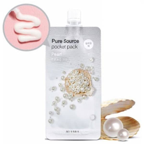 Missha Pure Source Pocket Pack Pearl - LB BEAUTY 