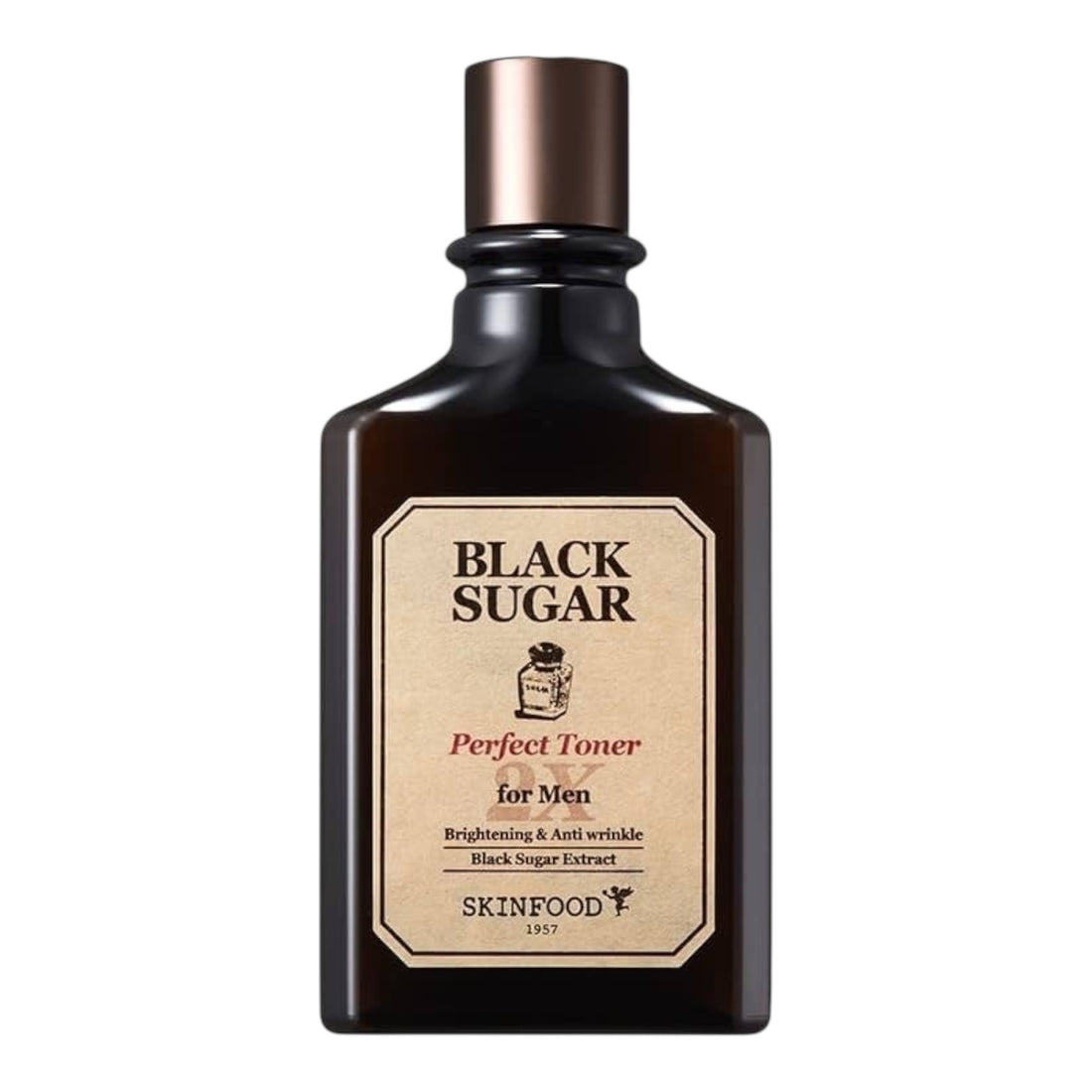 SKINFOOD Black Sugar Perfect Emulsion 2X for Men 180ml available in iceland at lbbeauty and kurenada